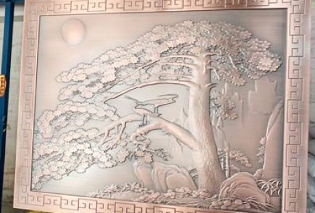 铝板浮雕壁画